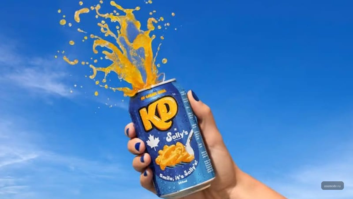 Kraft Dinner и Solly’s Craft Soda представили газировку со вкусом макарон с сыром