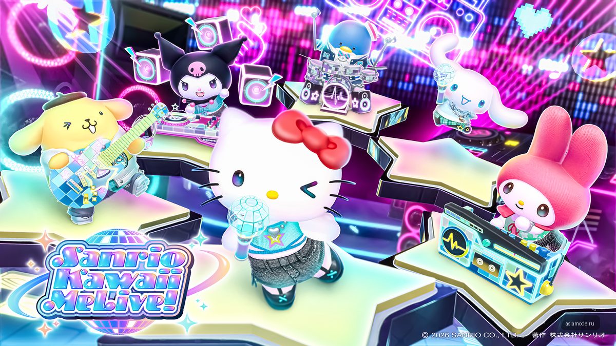 Sanrio анонсировала ритм-игру для смартфонов с участием Hello Kitty
